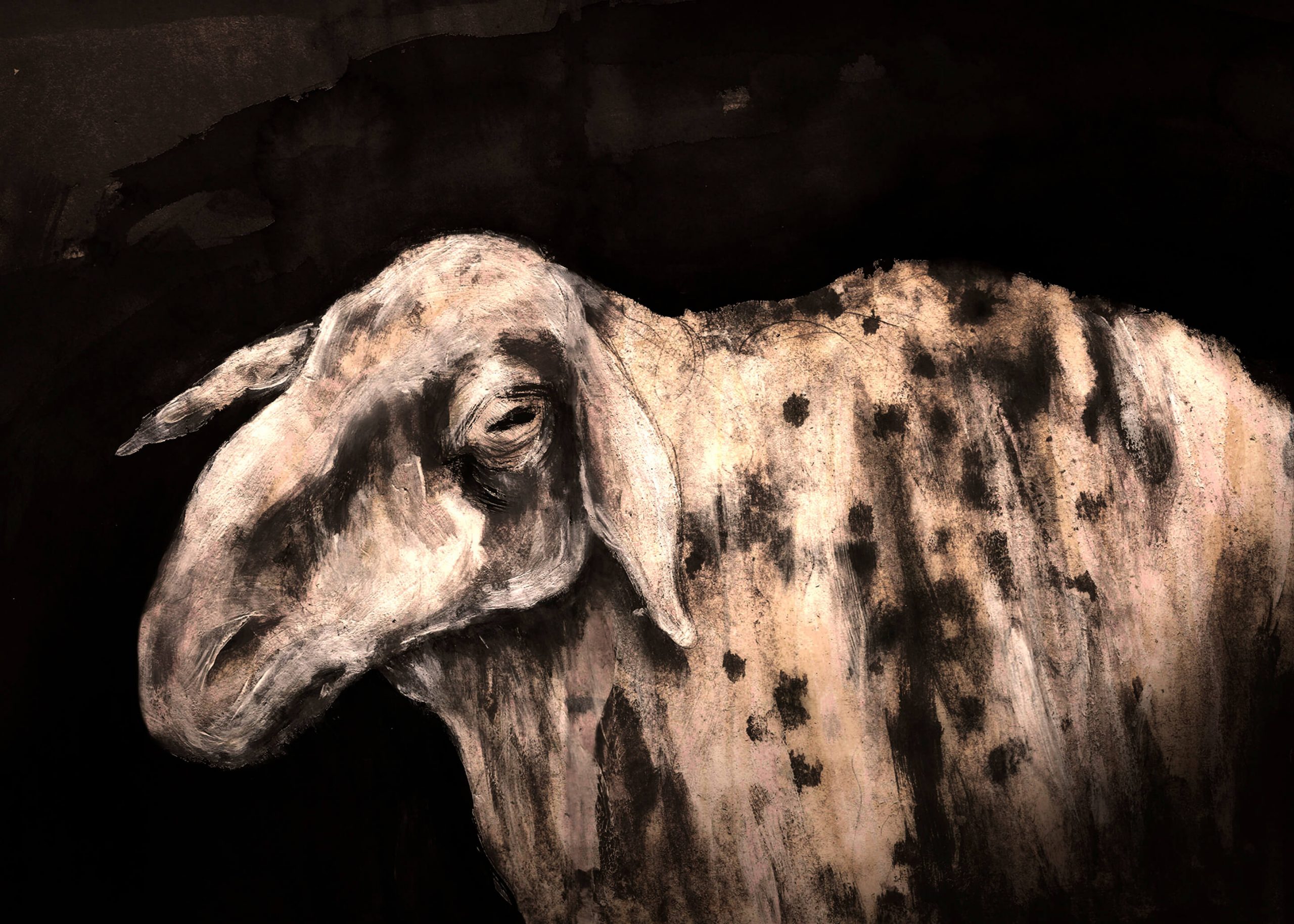 Festmény az 'A bárány' című íráshoz